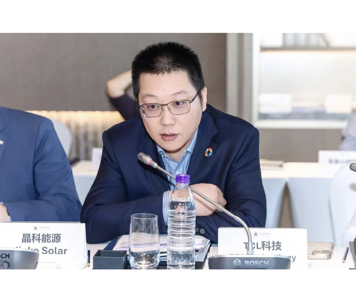 TCL 科技参与联合国全球契约组织气候公正转型圆桌交流