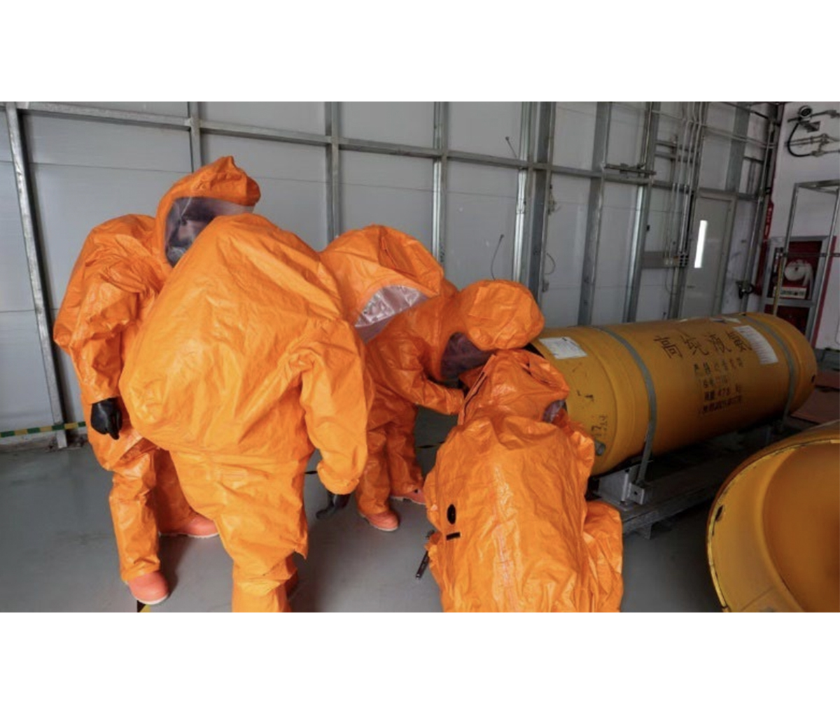 TCL 华星氨气泄漏联合应急演练